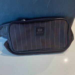 AeroMexico SkyTeam Boggi Milano Brown Amenity Bag